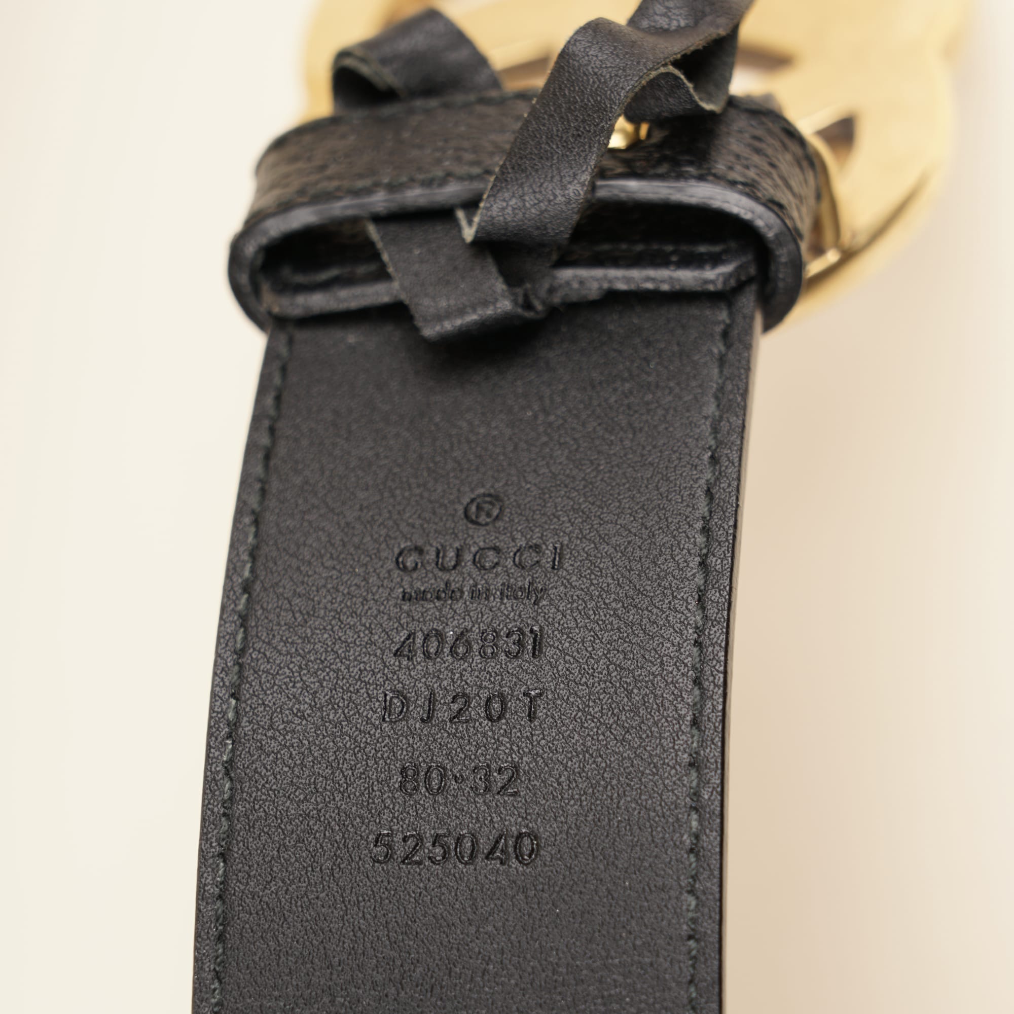 Wide GG Belt - GUCCI - Affordable Luxury image