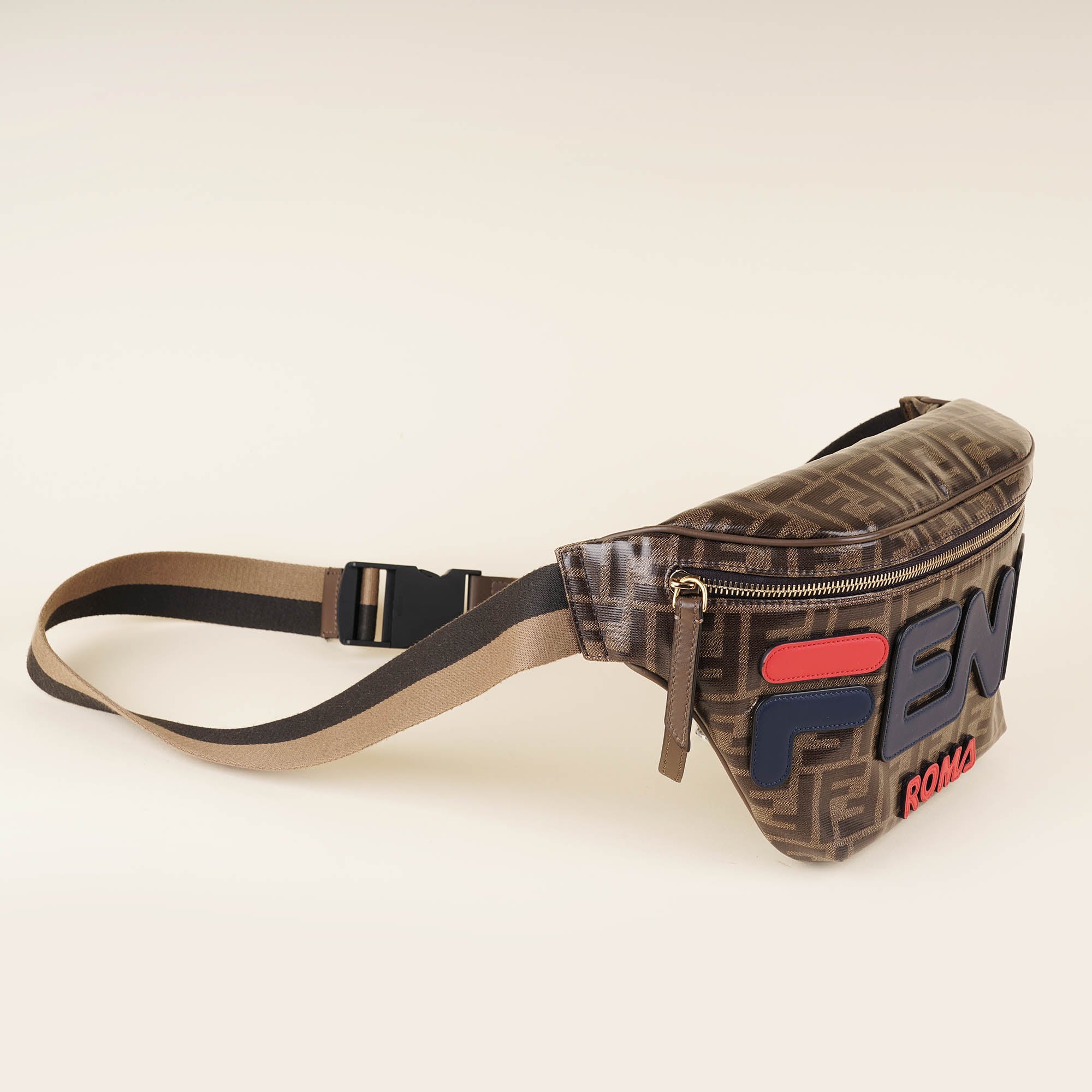 Fendi x fila fanny pack best sale