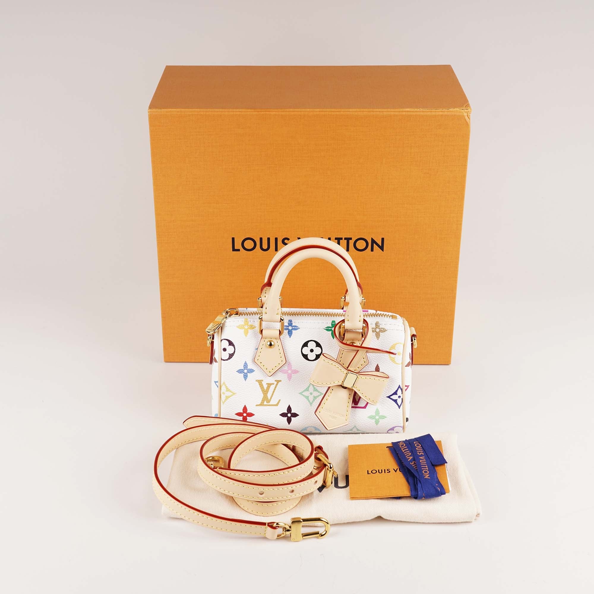X Murakami Nano Speedy 2023 - LOUIS VUITTON - Affordable Luxury image