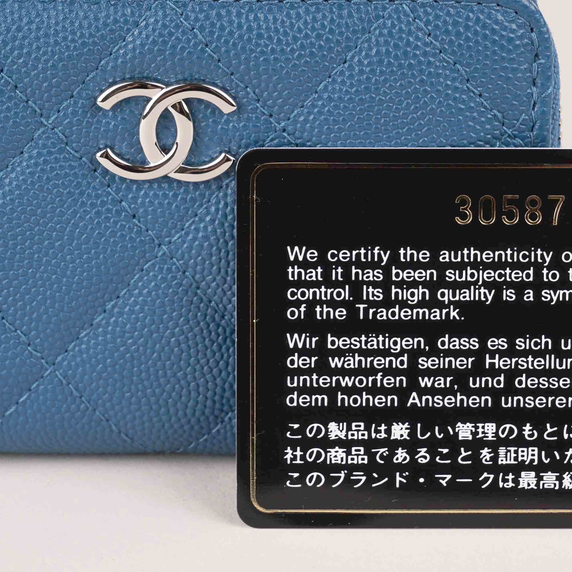 Zipped Coin Purse - CHANEL - Affordable Luxury image