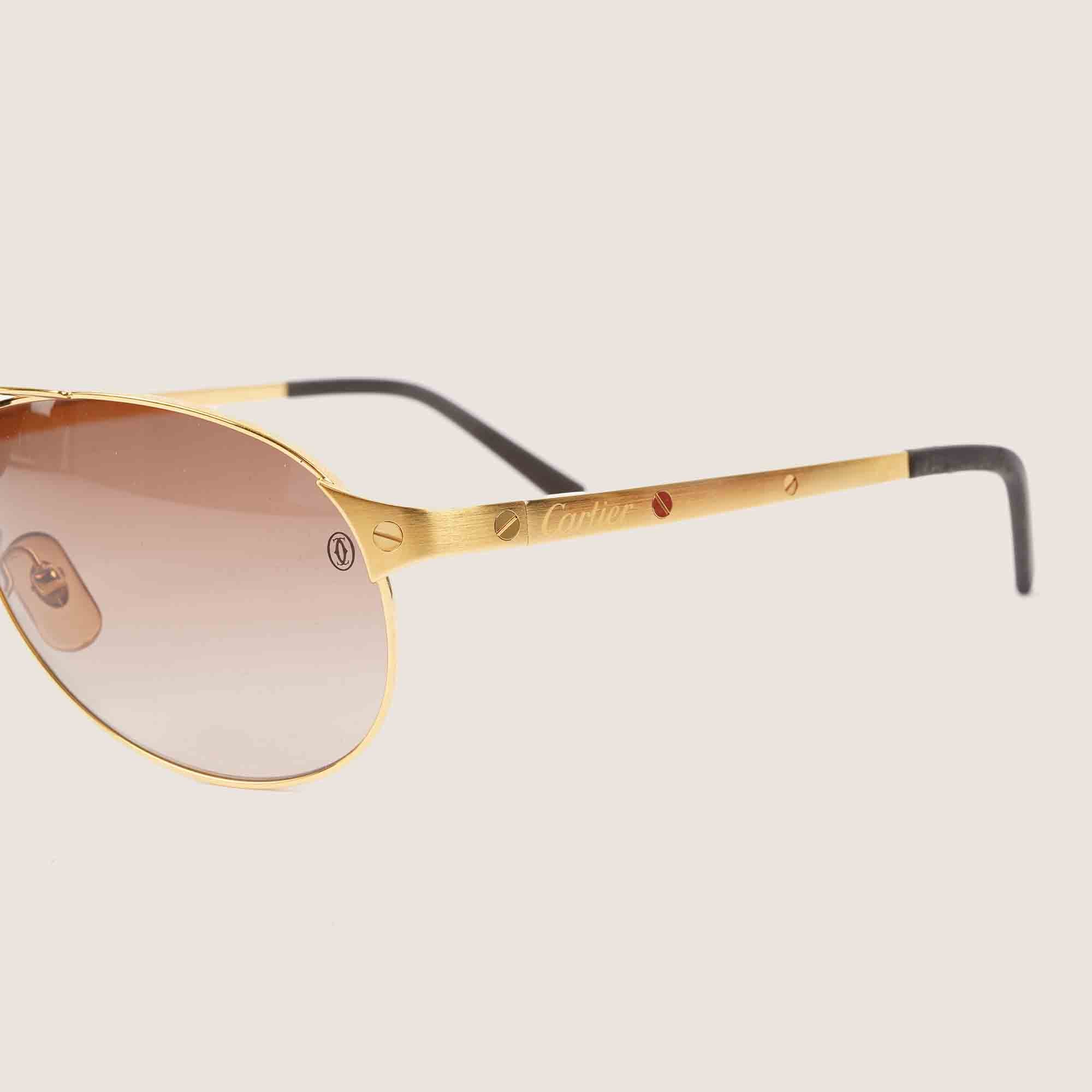 Aviator Sunglasses - CARTIER - Affordable Luxury image