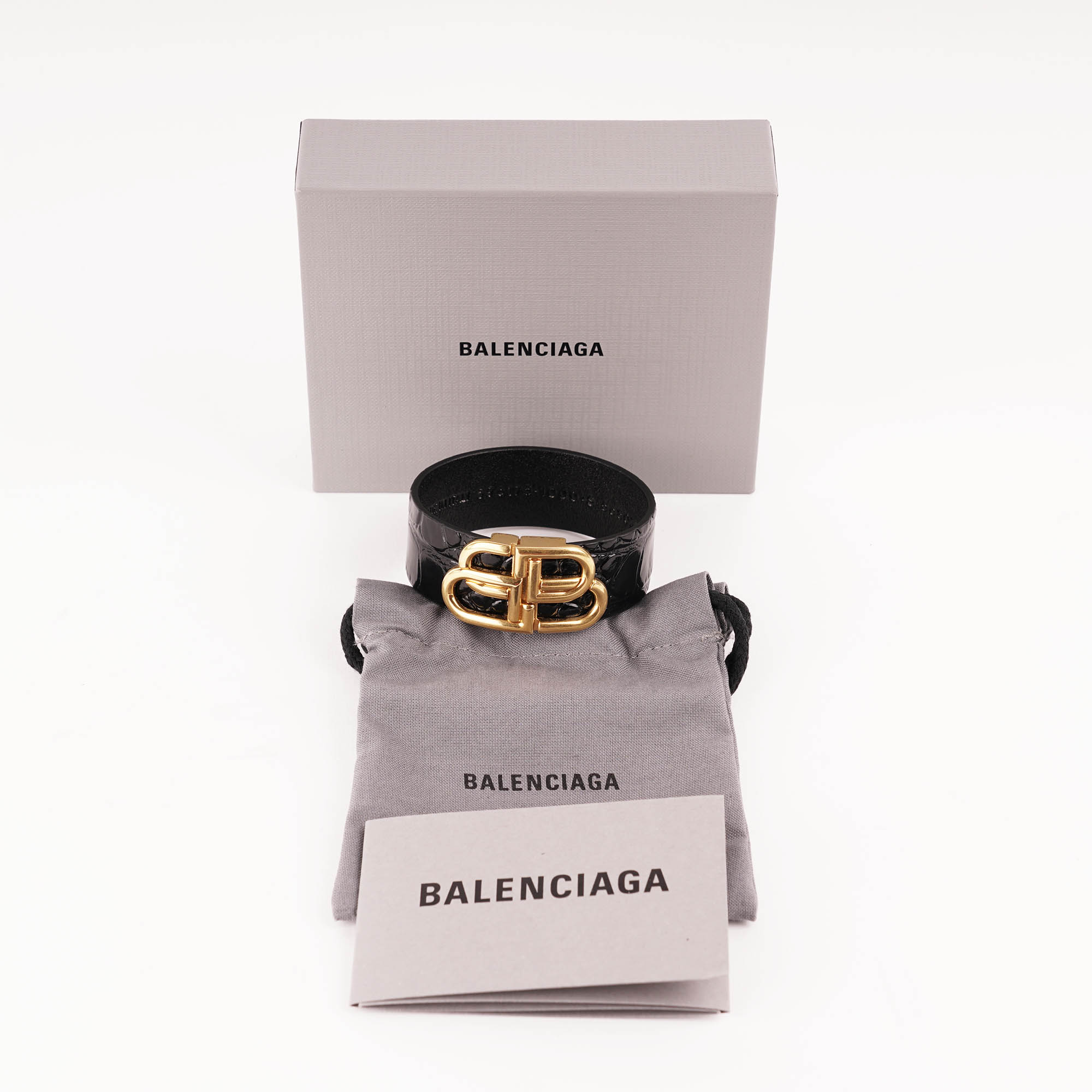 BB Bracelet L - BALENCIAGA - Affordable Luxury image