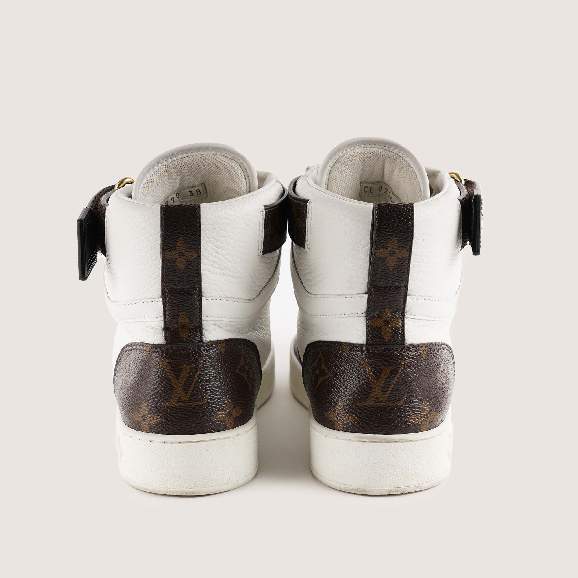Boombox Sneaker Boot 38 - LOUIS VUITTON - Affordable Luxury image