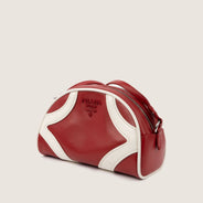 Bowling Bag Red Calfskin - PRADA - Affordable Luxury thumbnail image