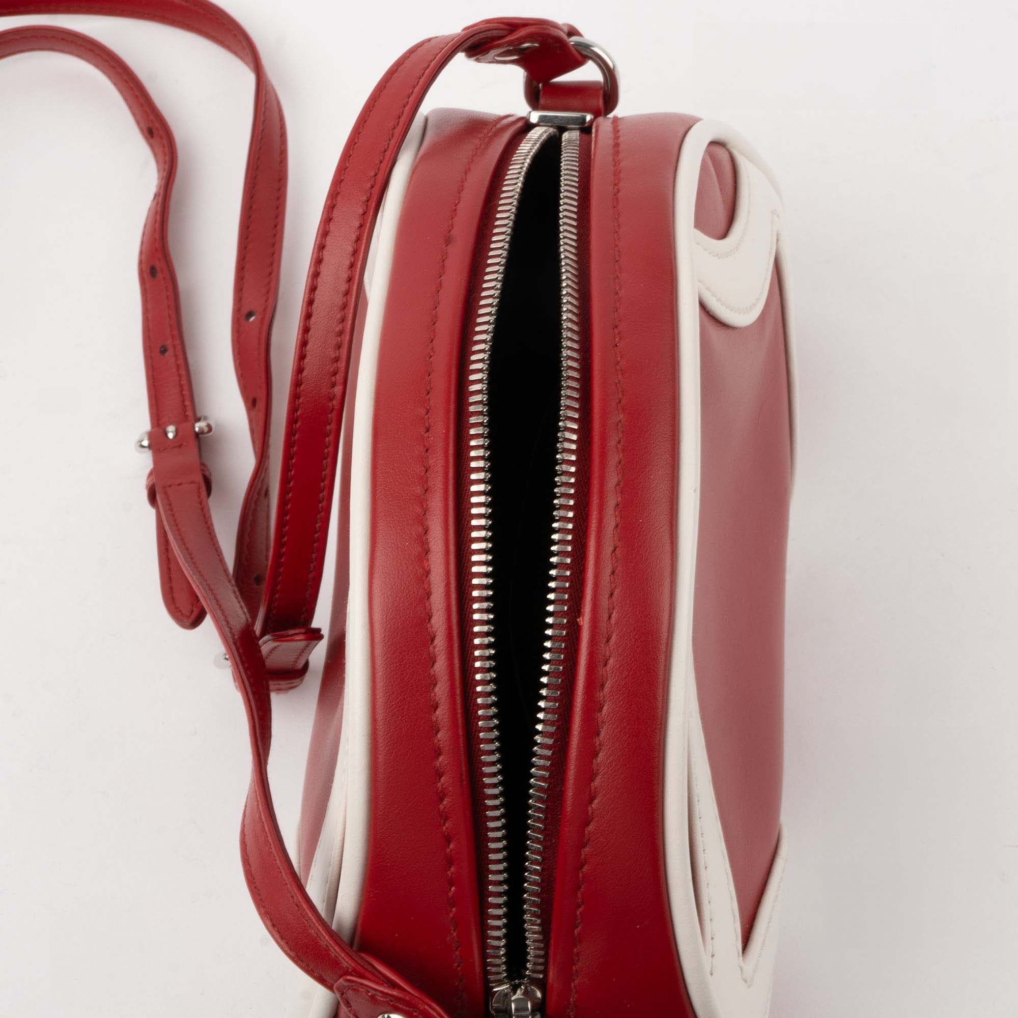 Bowling Bag Red Calfskin - PRADA - Affordable Luxury image