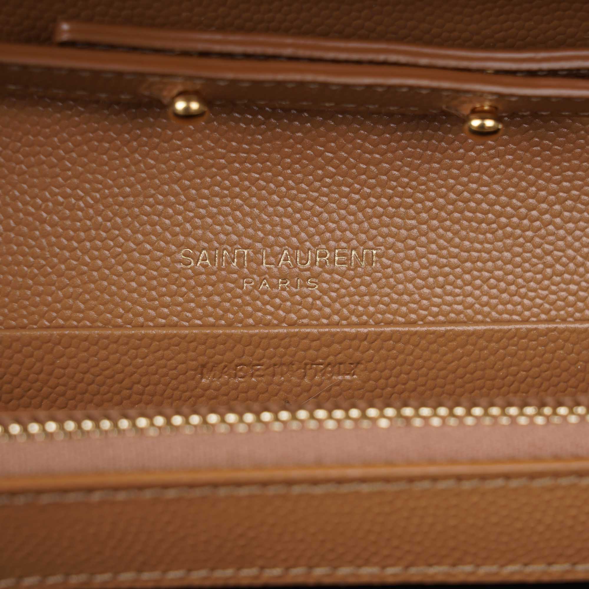 Cassandre Large Wallet on Chain - SAINT LAURENT - Affordable Luxury image