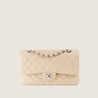 classic medium double flap bag affordable luxury 186635