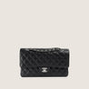 classic medium double flap bag affordable luxury 785182