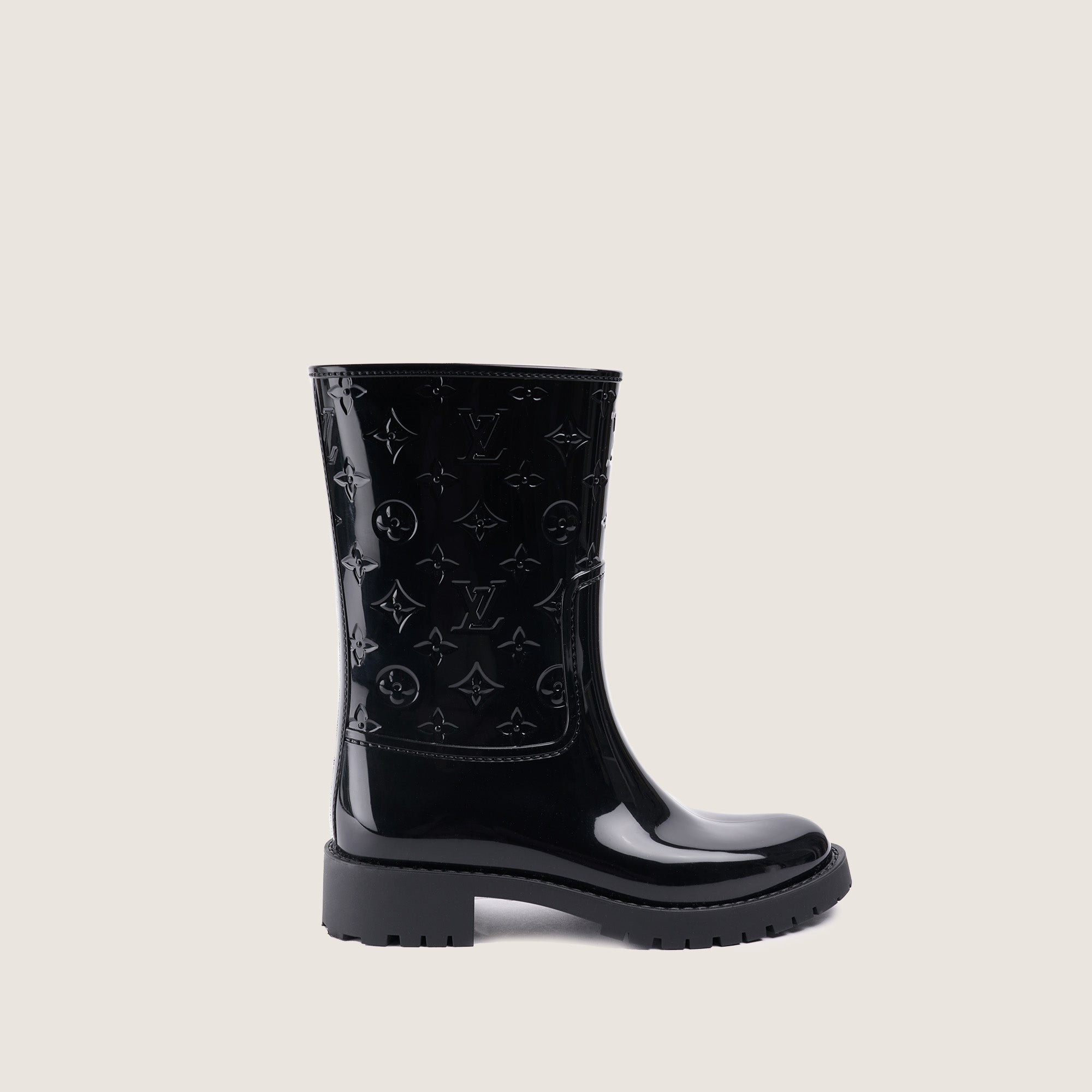Drops Flat Half Boots 37 - LOUIS VUITTON - Affordable Luxury image