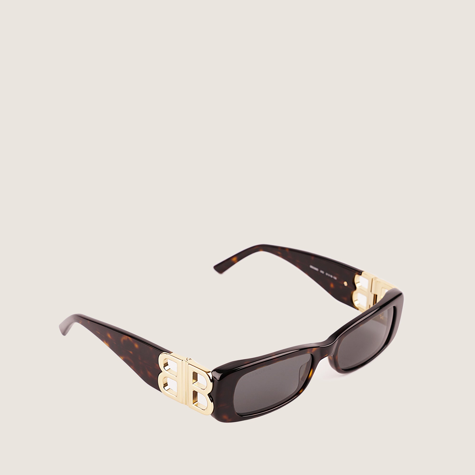 Dynasty Rectangle Sunglasses - BALENCIAGA - Affordable Luxury image