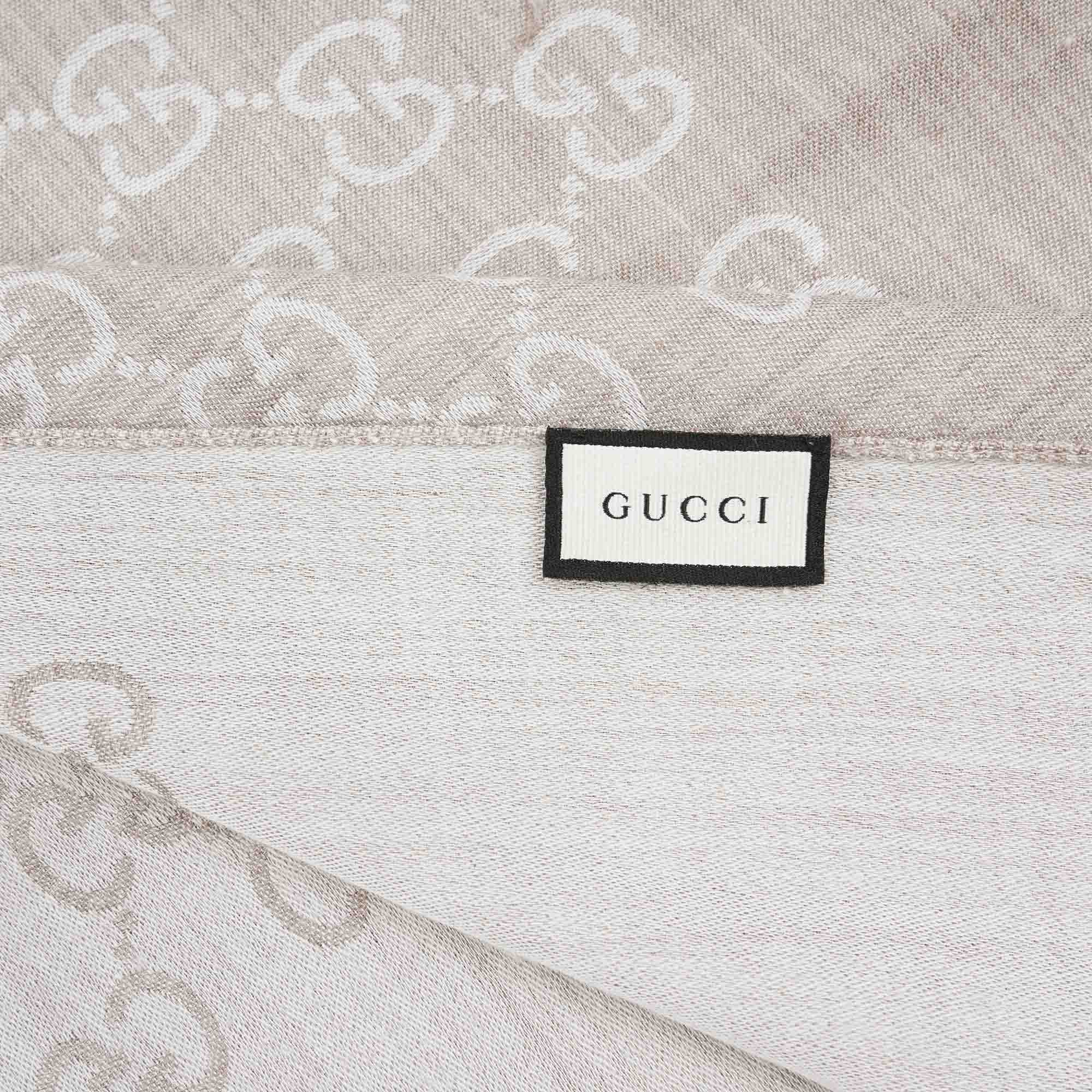 GG Jaquard Scarf - GUCCI - Affordable Luxury image