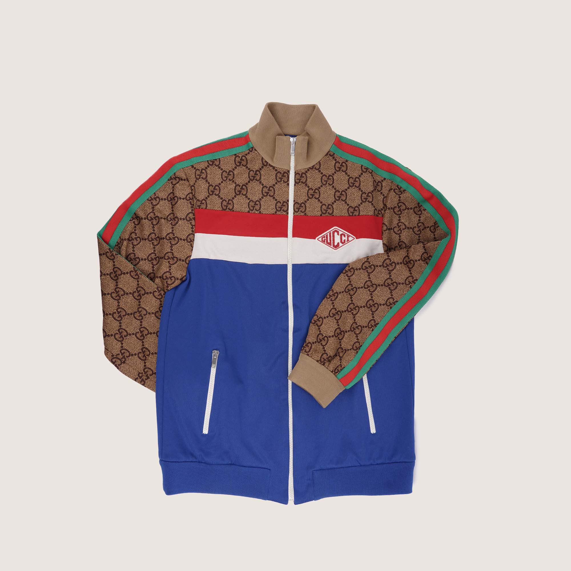 GG Technical Jersey Jacket M - GUCCI - Affordable Luxury