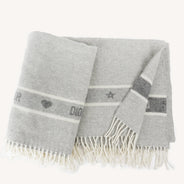 Heart and Star Wool Blanket - CHRISTIAN DIOR - Affordable Luxury thumbnail image