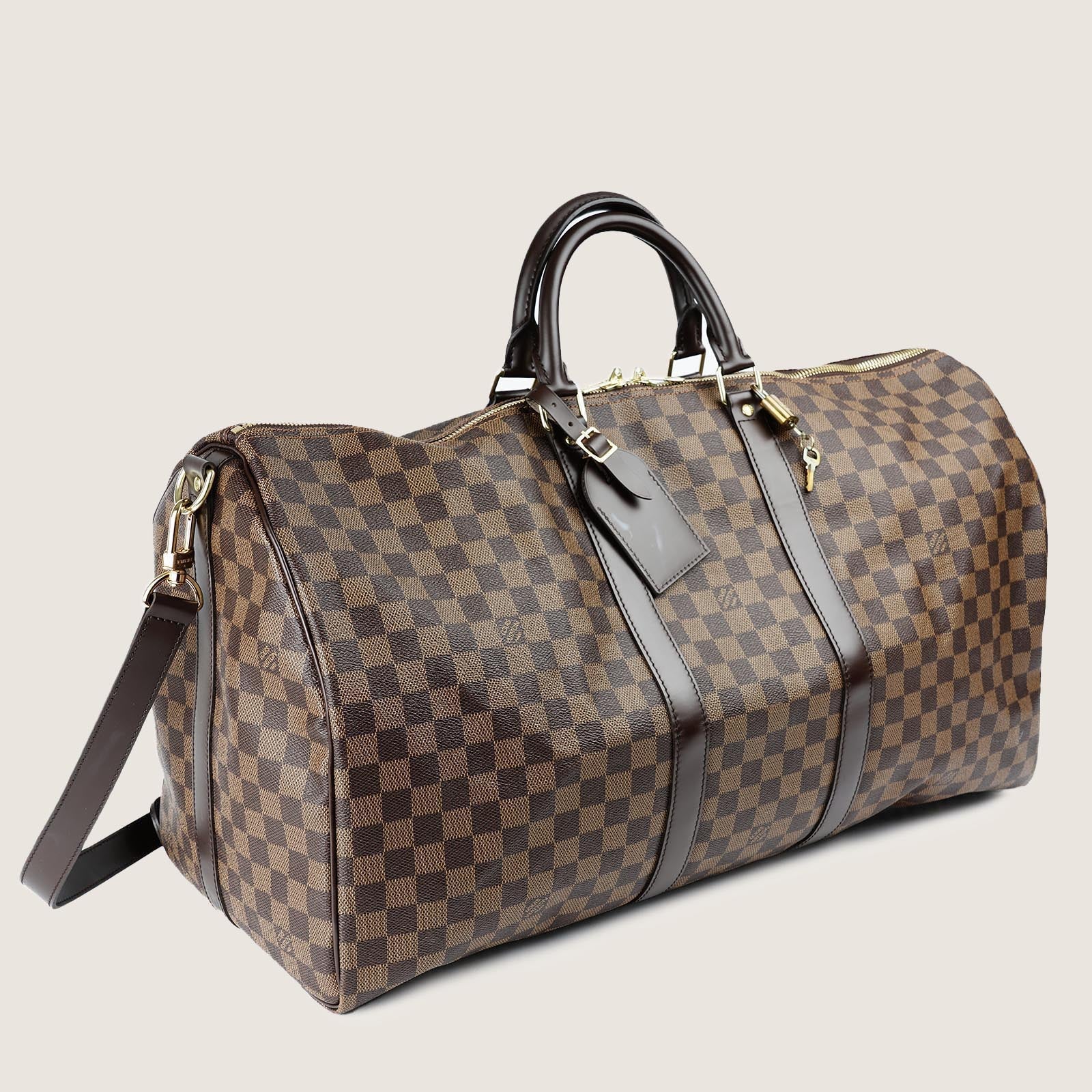 Keepall Bandoulière 55 Bag - LOUIS VUITTON - Affordable Luxury