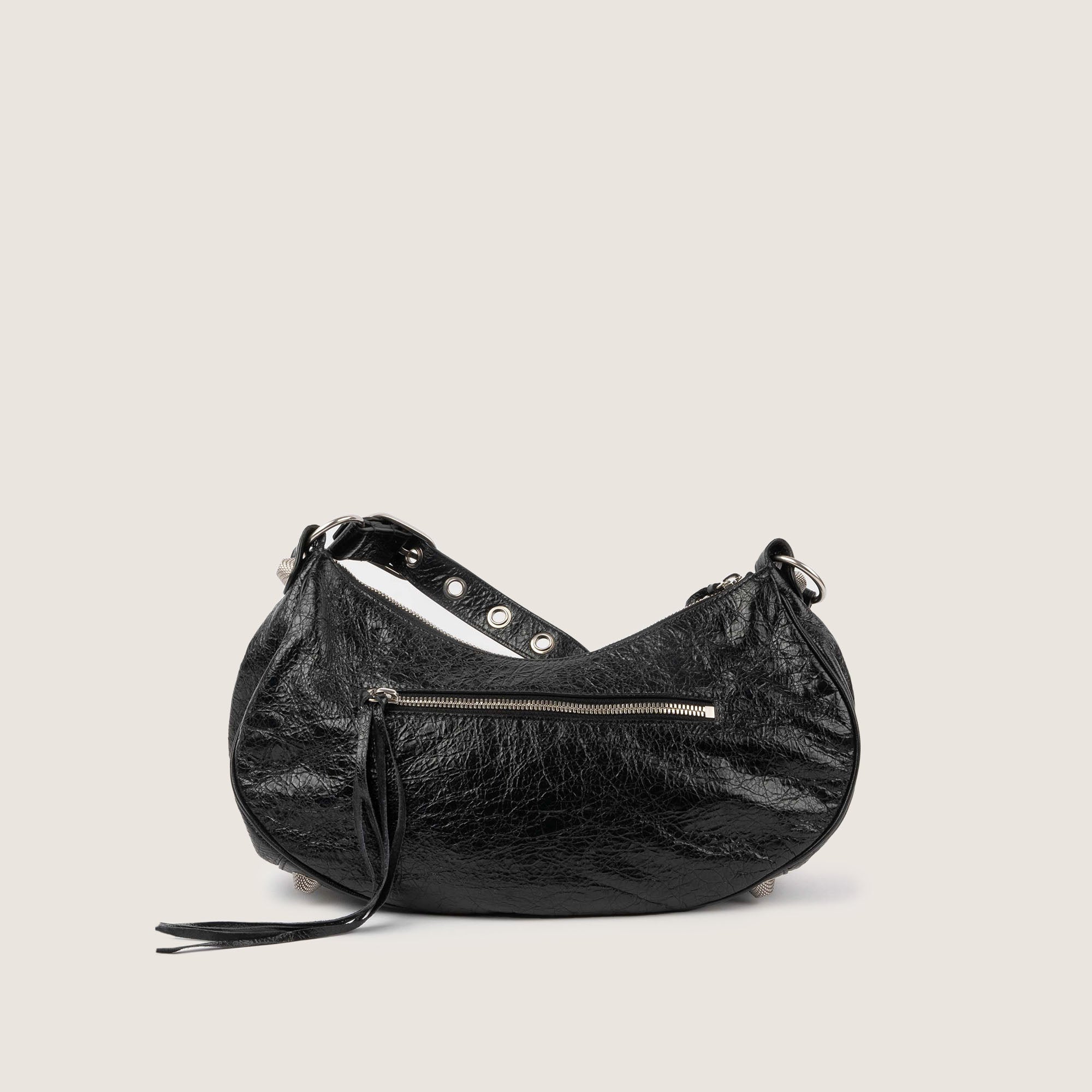 Le Cagole XS Black Lambskin - BALENCIAGA - Affordable Luxury image