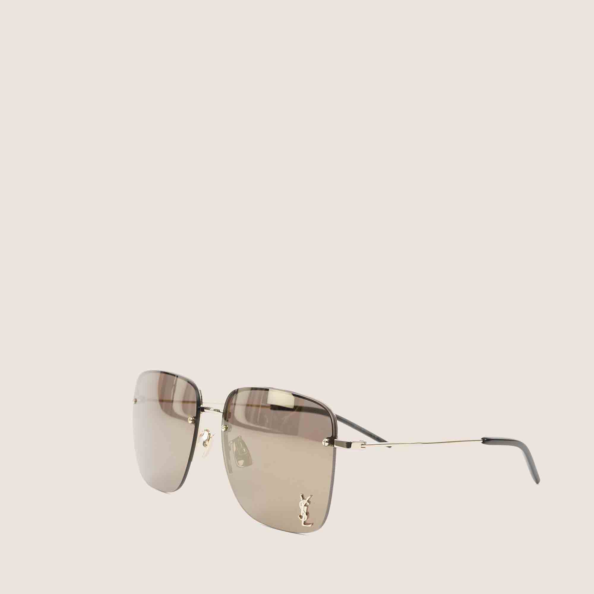 Logo Sunglasses - SAINT LAURENT - Affordable Luxury