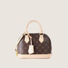 louis vuitton alma bb monogram affordable luxury 205905