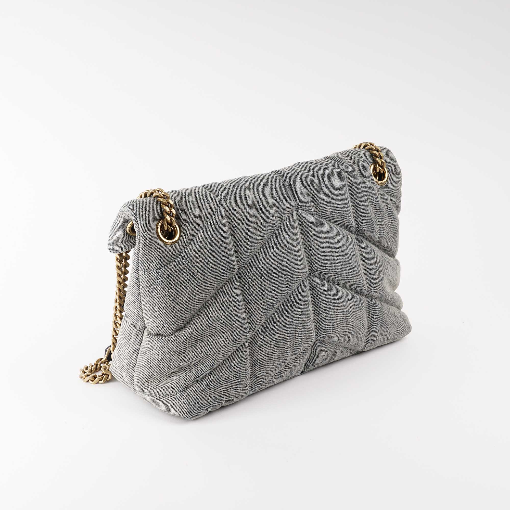 LouLou Puffer Small Shoulder Bag - SAINT LAURENT - Affordable Luxury image