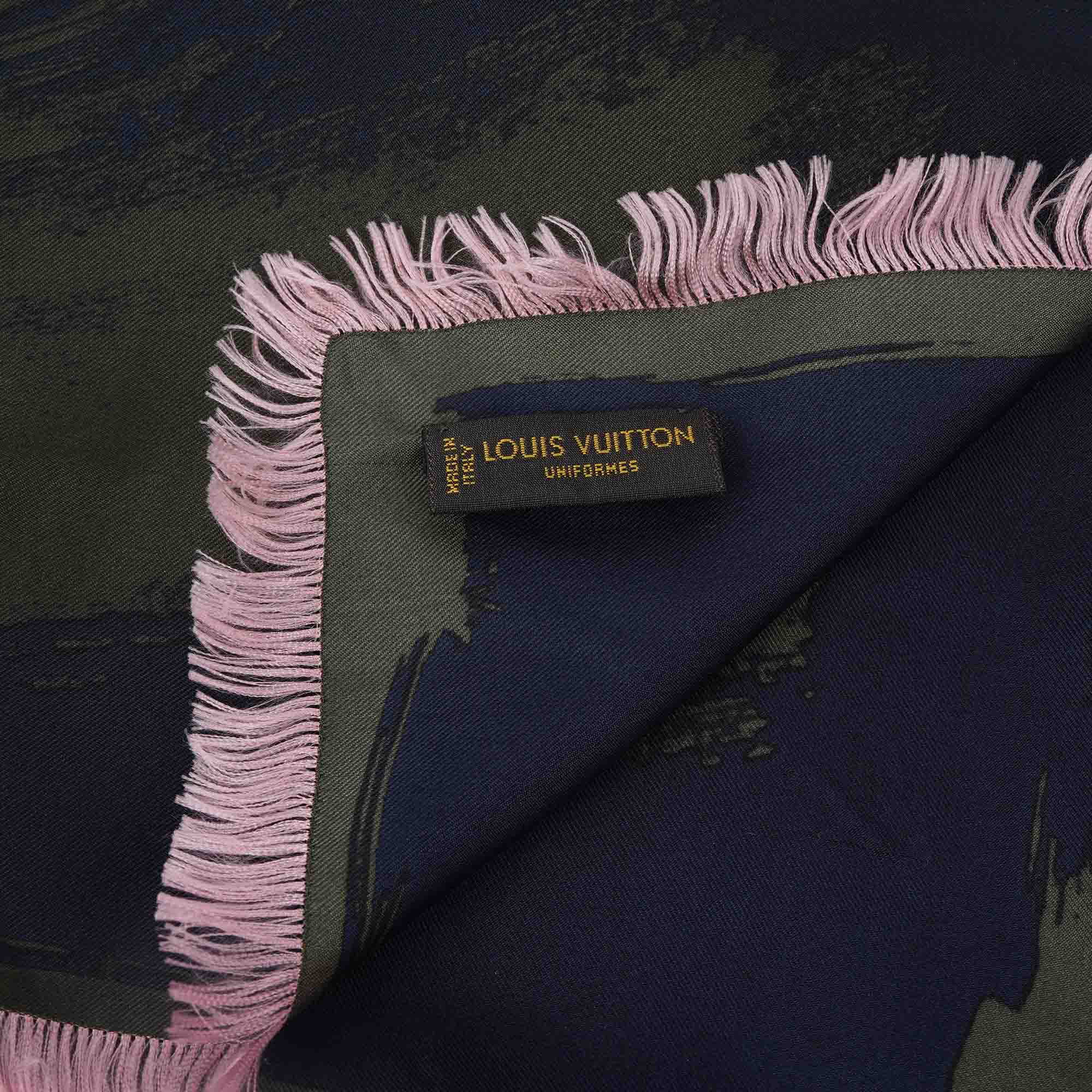 Marble Silk Scarf - LOUIS VUITTON - Affordable Luxury image