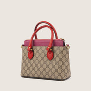 Mini Zip Tote GG Floral Canvas - GUCCI - Affordable Luxury thumbnail image