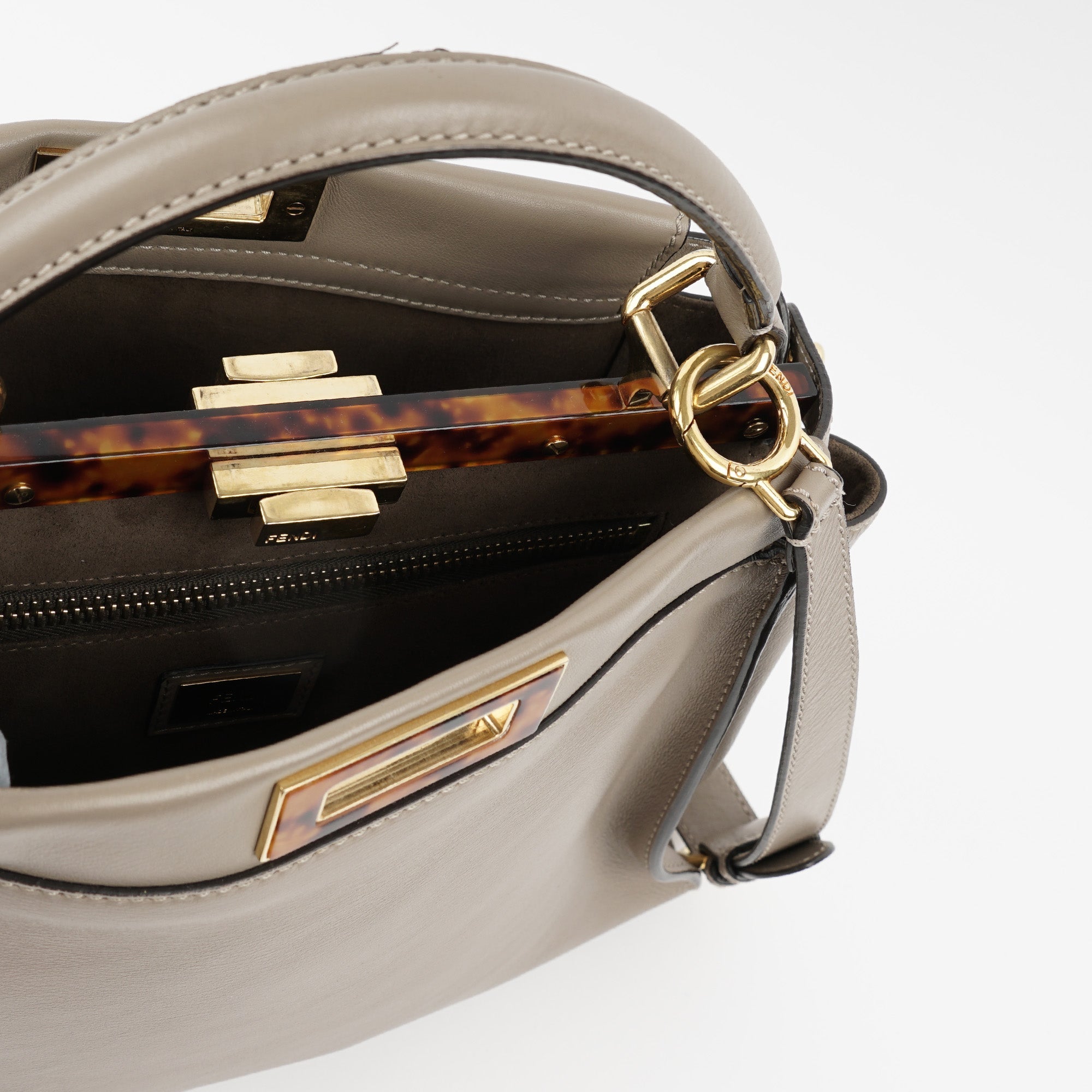Peekaboo ISeeU Medium Handbag - FENDI - Affordable Luxury image