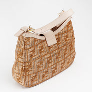 Rafia Zucchino Shoulder Bag - FENDI - Affordable Luxury thumbnail image
