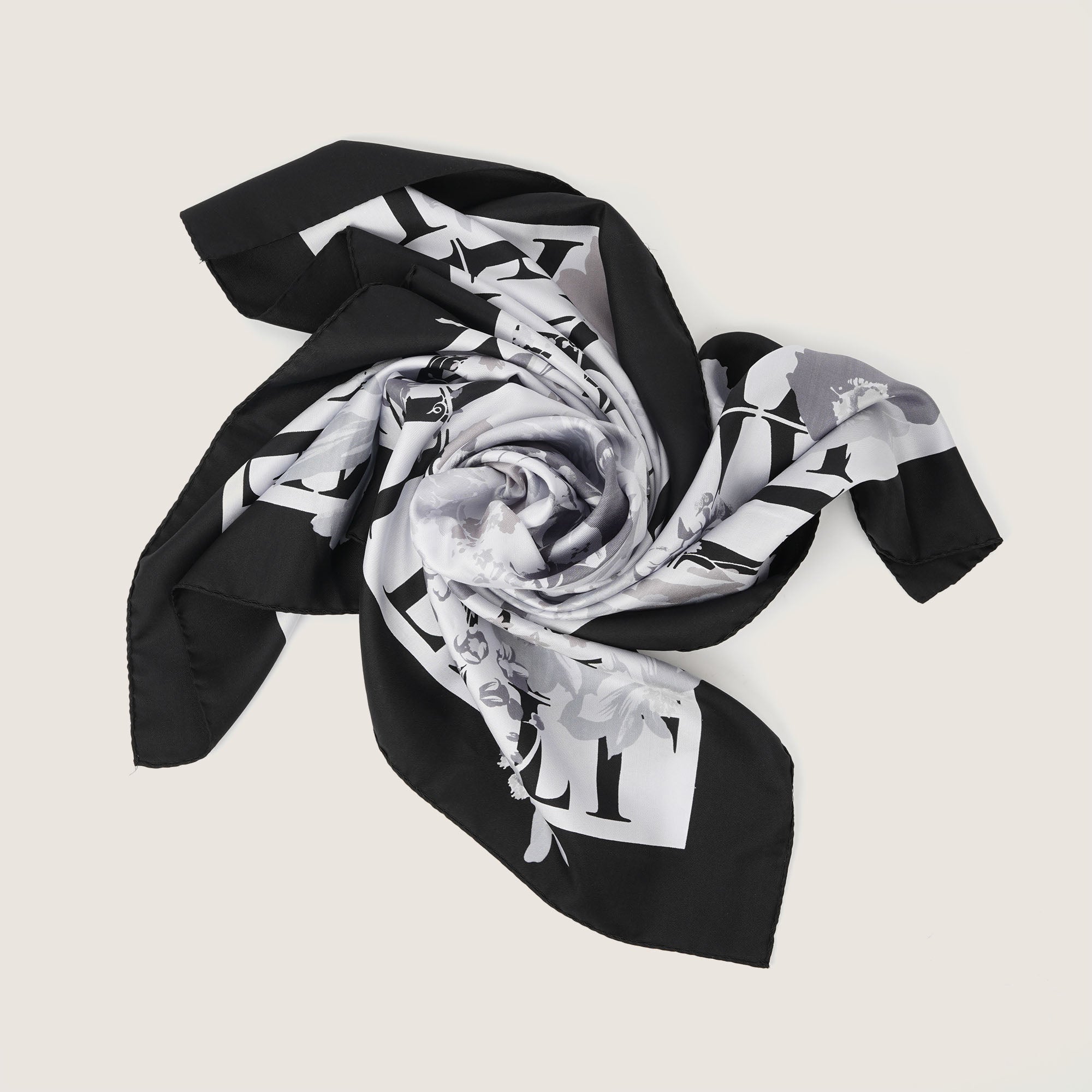 Scarf Floral Print - VALENTINO - Affordable Luxury