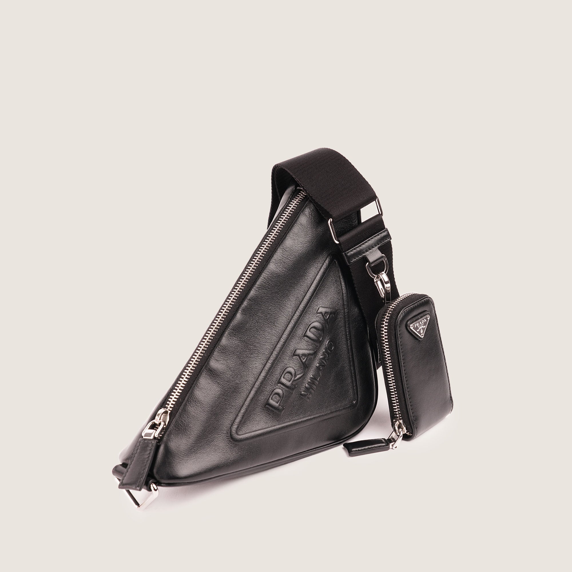 Triangle Shoulder Bag - PRADA - Affordable Luxury