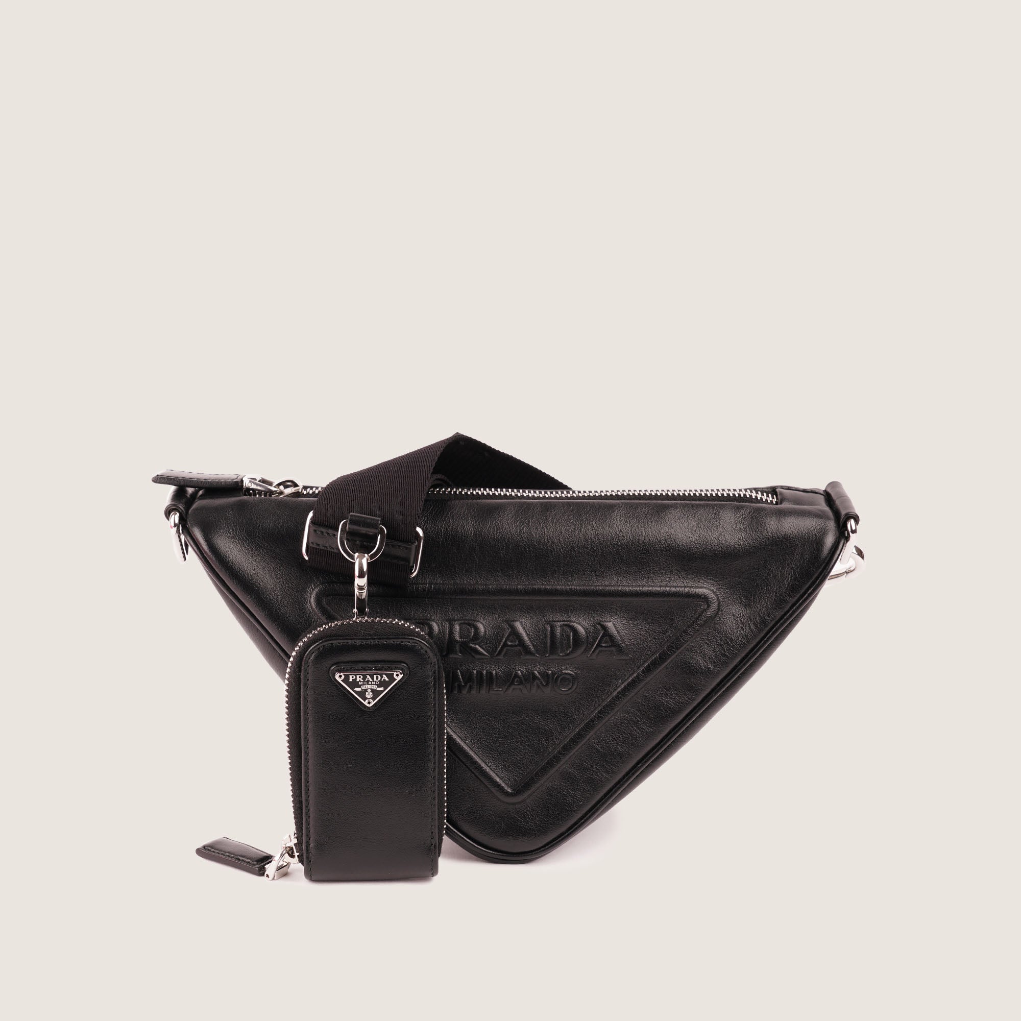 Triangle Shoulder Bag - PRADA - Affordable Luxury image