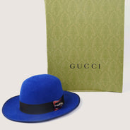 Wide Brim Felt Hat - GUCCI - Affordable Luxury thumbnail image